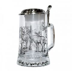 Beer mug deer