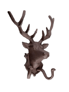 Coat hanger deer